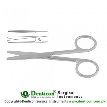 Operating Scissor Straight - Blunt/Blunt Stainless Steel, 13 cm - 5"
